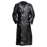 Eclipse Envoy Black Leather Duster
