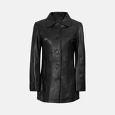 Isadora Casual Car Style Women’s Leather Coat
