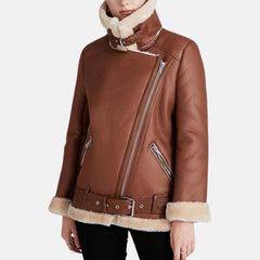 ladies aviator jacket