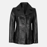 Valencia Business Casual Women’s Leather Blazer Jacket