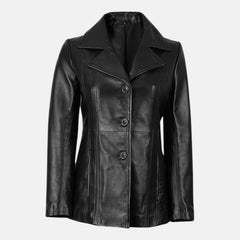 Valencia Business Casual Women’s Leather Blazer Jacket