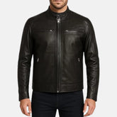 Vincent Zip Up Style Mens Motorcycle Jacket