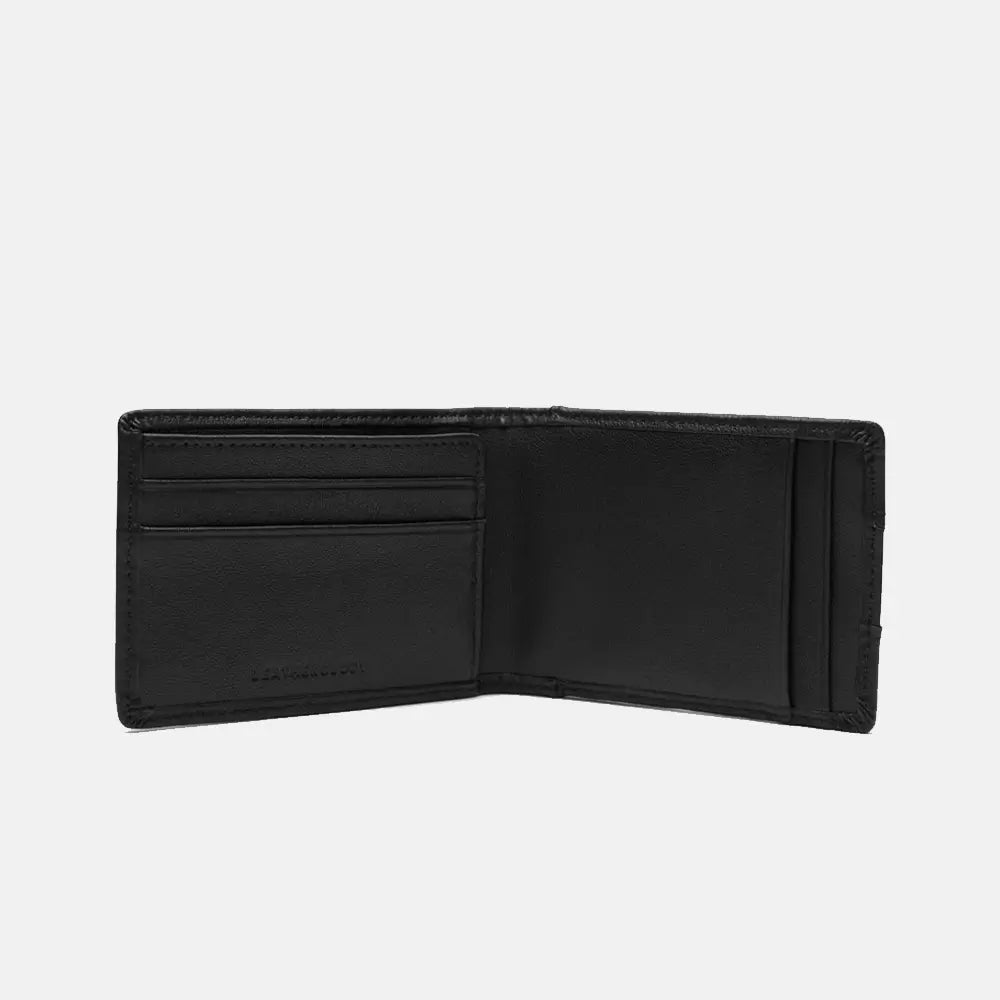 Tommy Hilfiger Mens31TL22X062Leather Wallet Slim Bifold With 6 Credit Card Pockets And Removable Id Window Commuter Pass Cases Black One Size~p36301897