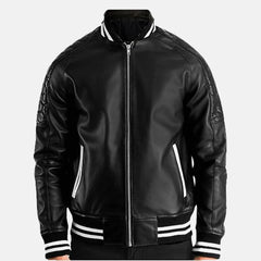 Astral Ace Leather Bomber Jackets