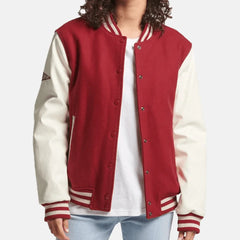 City Pulse Varsity Bomber Jacket Women's