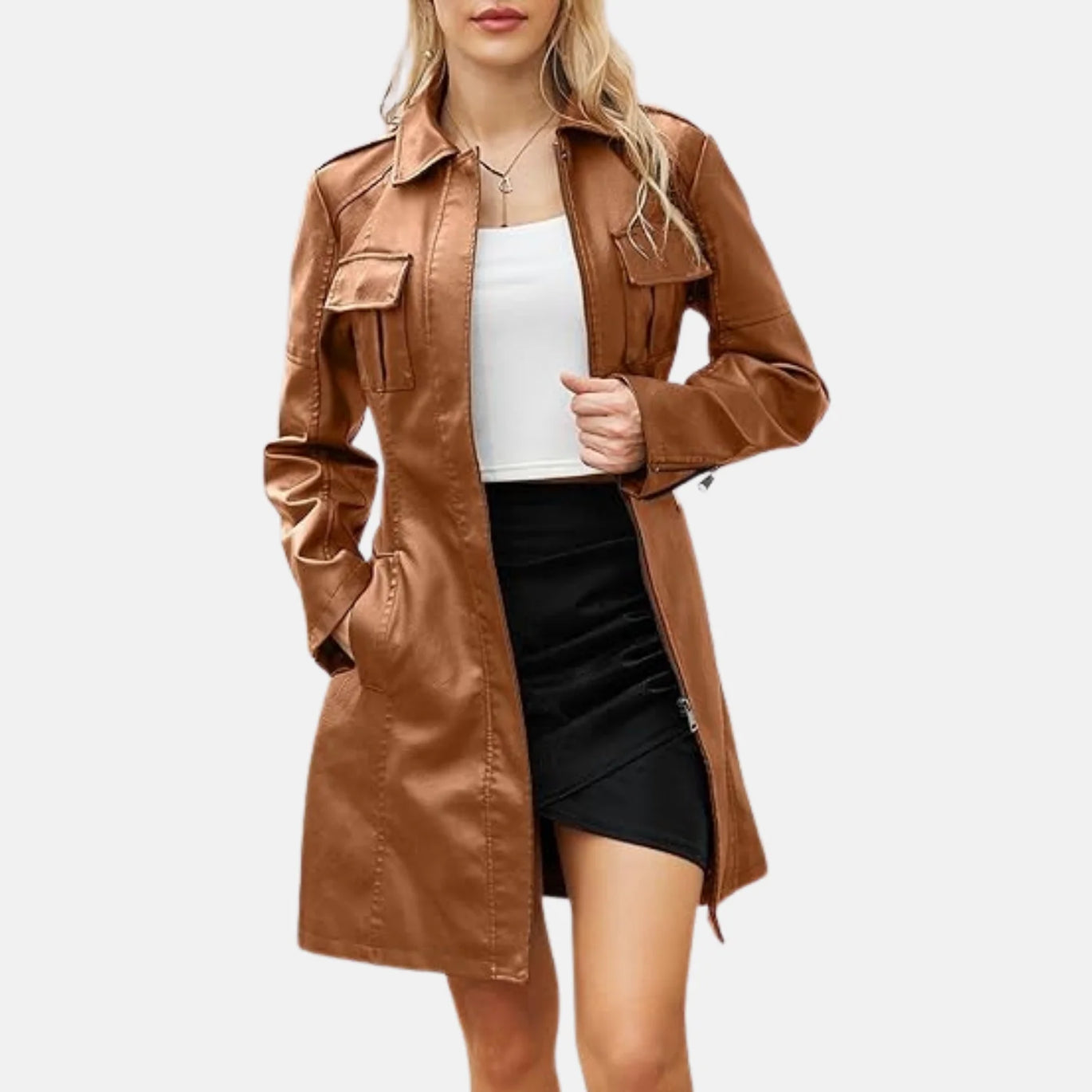 Leather Coat Women | The Leather Jacket Women