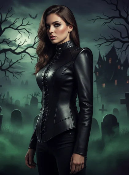 Halloween Jackets Women | Leather Jacket