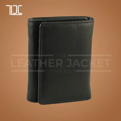 Elowen leather trifold wallets for men