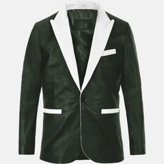 Firefly Mens Leather Blazer