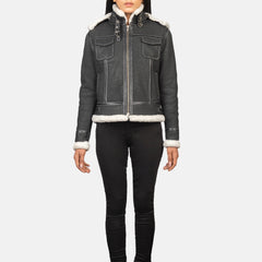 Luxoria Leather Bomber Jacket for women | Order Now