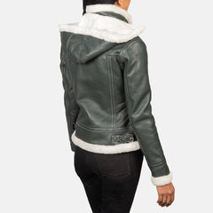 Luxoria Leather Bomber Jacket for women | Order Now