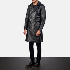 Royal Leather Duster Coat