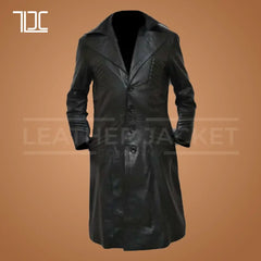 Renegade Raptor Mens Duster Coat - The Leather Jacket Company