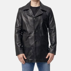 Royal Rogue Leather Blazer Men