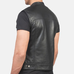 Rustic Rebel Leather Motorcycle Vest