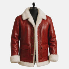 Santa Red Mens Christmas Jacket