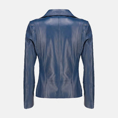 Seraphina Womens Leather Motorcycle Jacket