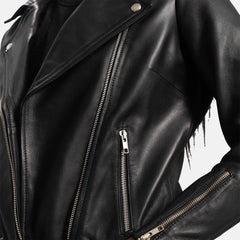 Rebel Leather Biker Jacket | Women's Biker Jacket