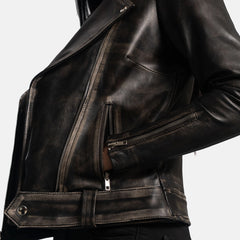 Rebel Leather Biker Jacket | Women's Biker Jacket