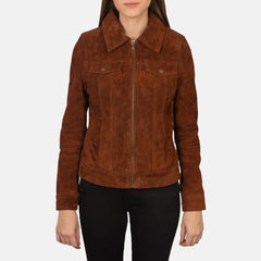 Suzy Suede Trucker Jacket