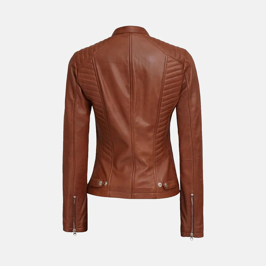 Urban Edge Leather biker jacket | Women's biker jacket