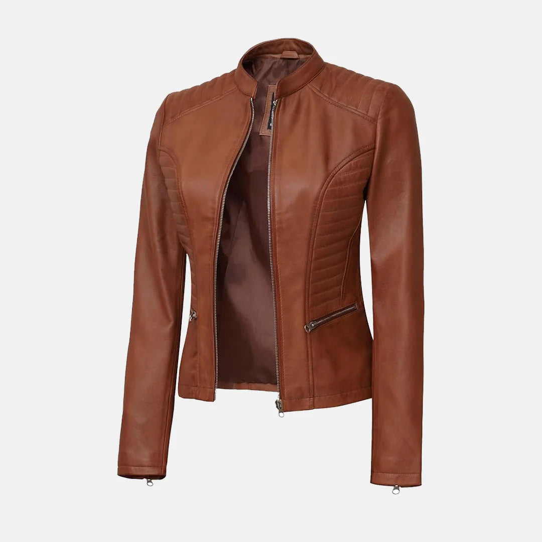 Urban Edge Leather biker jacket | Women's biker jacket