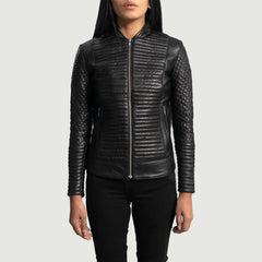 Vixen Vibe Women Leather biker Jacket | Genuine Leather